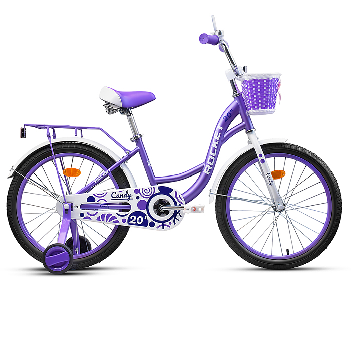 Велосипед 20" Rocket Candy, цвет фиолетовый