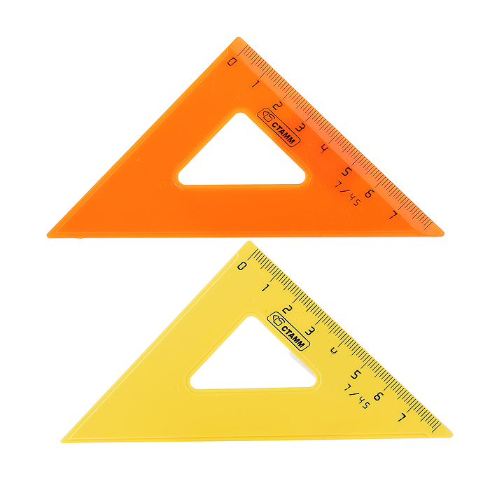 Треугольник 7см 45* NEON ассорти ТК22 Треугольник 7см 45* NEON ассорти ТК22