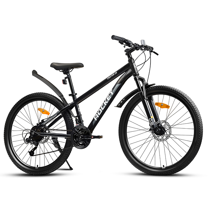 Велосипед 26" Rocket Crater 26, цвет черный, размер 14"
