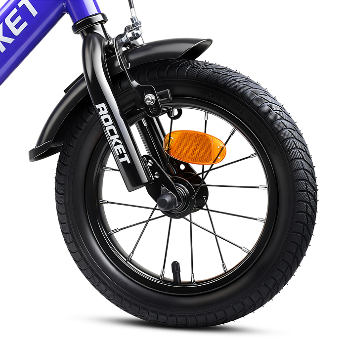 Фото к товару Велосипед 12" Rocket Juster, цвет фиолетовый Велосипед 12" Rocket Juster, цвет фиолетовый