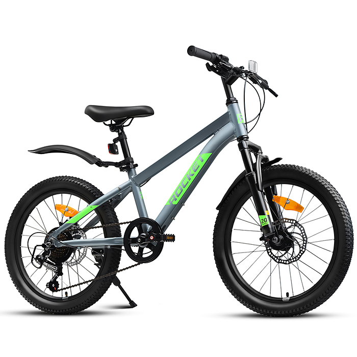 Велосипед 20" Rocket Crux 4.0 , цвет серый, размер 11"