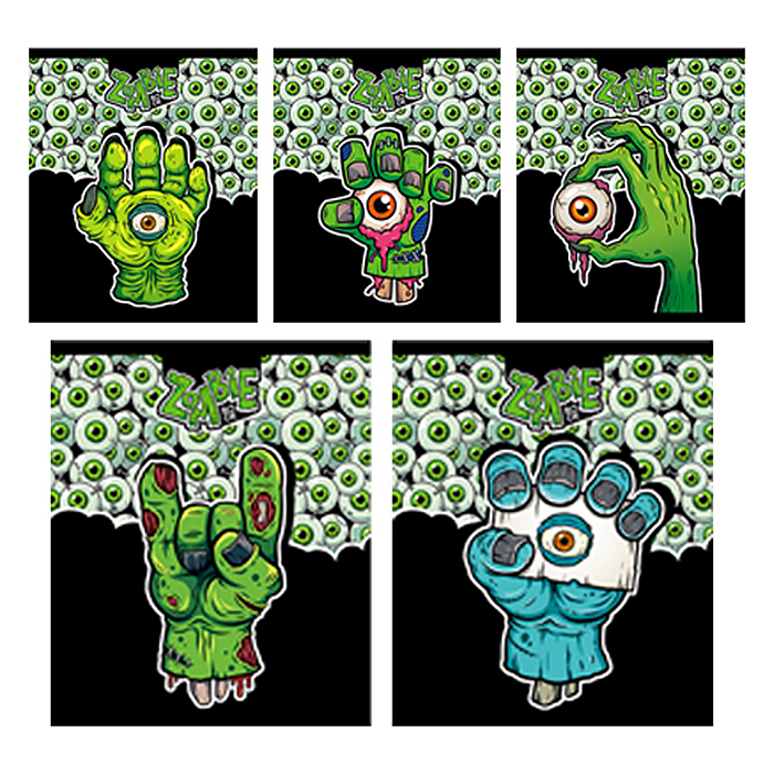 Тетрадь 48л. клетка А5 "ЗомбиБук" скрепка (микс) Тетрадь 48л. клетка А5 "ЗомбиБук" скрепка (микс)