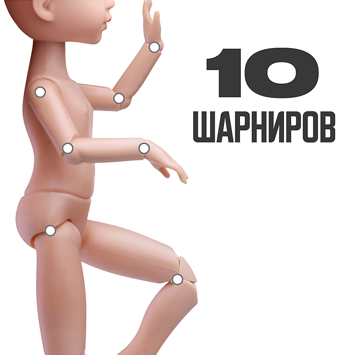 Кукла QJ183C "Дарина" в костюме единорога, в коробке