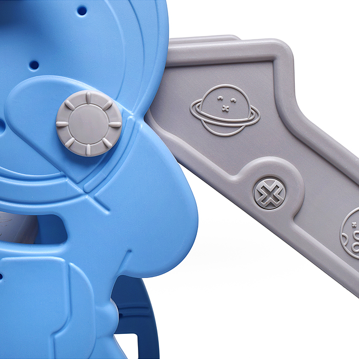 Горка детская UT0110 "Космонавт" (цвет голубой)