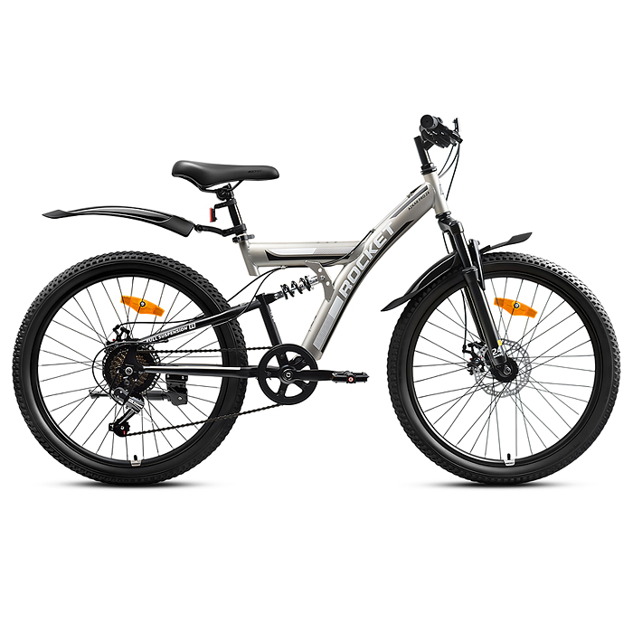 Велосипед 24" Rocket Azkar Pro, цвет серый, размер 15"
