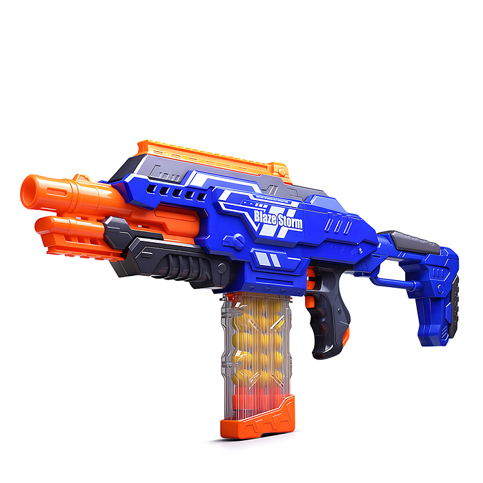 Бластер ZC7101 "Супер атака" с мягкими пулями, в коробке