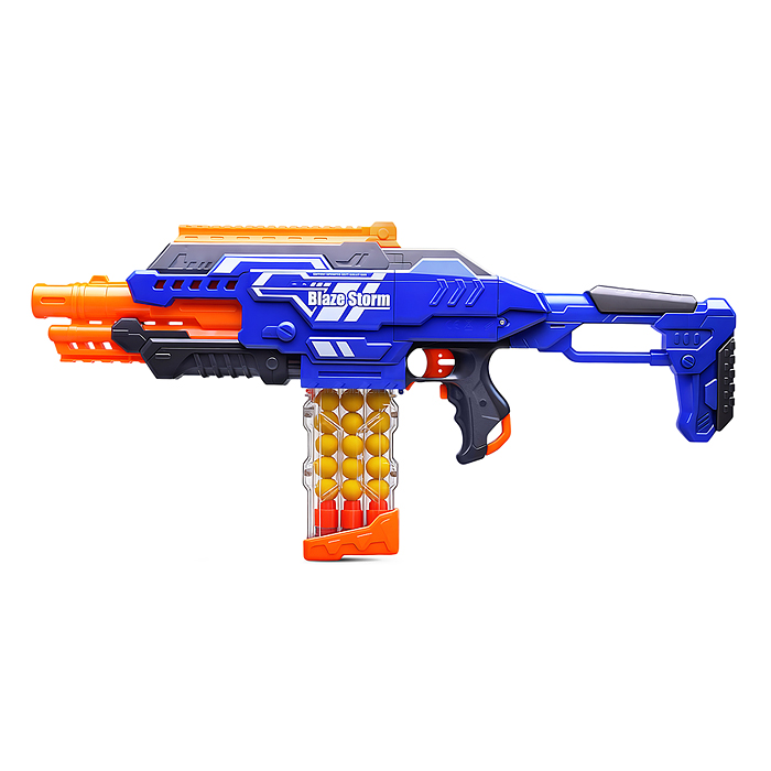 Бластер ZC7101 "Супер атака" с мягкими пулями, в коробке