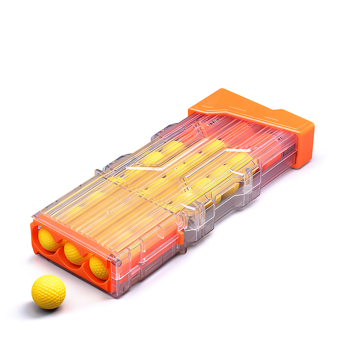 Бластер ZC7101 "Супер атака" с мягкими пулями, в коробке