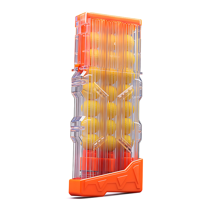 Бластер ZC7101 "Супер атака" с мягкими пулями, в коробке