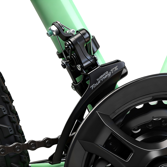 Велосипед 26" Rocket lady Alloy 26, цвет светло-зеленый, размер 17"