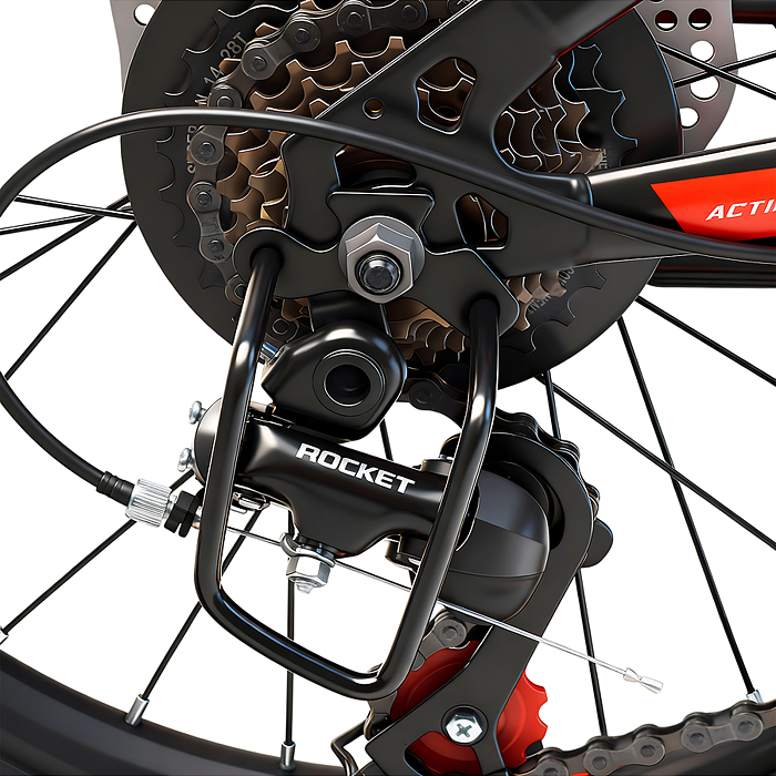 Велосипед 20" Rocket Crux 2.0 , цвет черный, размер 11"