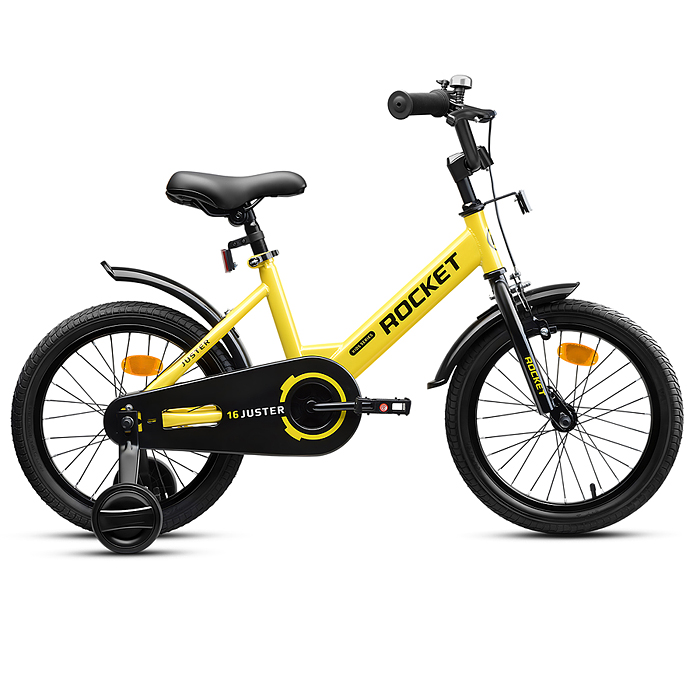 Велосипед 16" Rocket Juster, цвет желтый