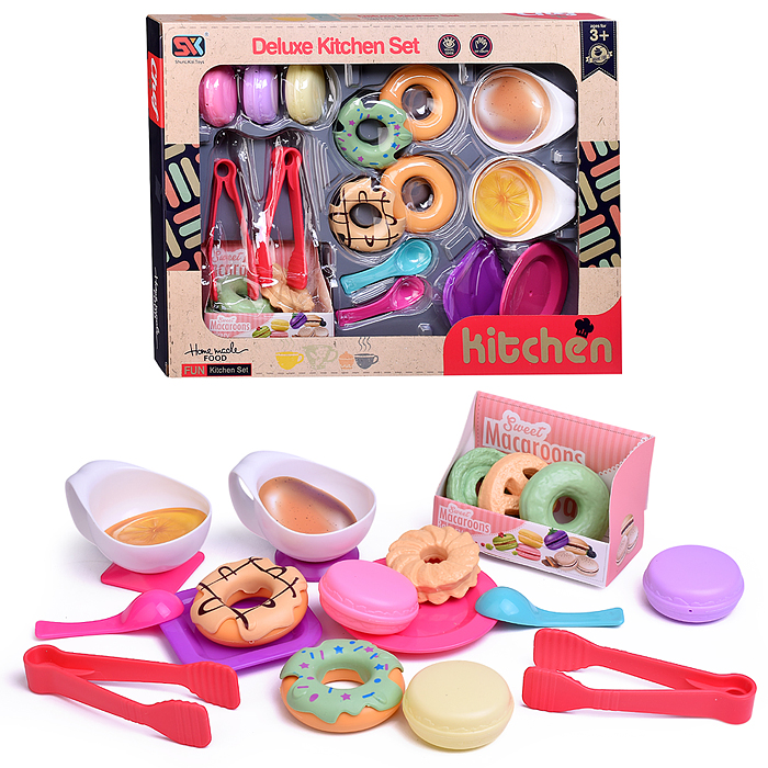 Набор посуды с десертом SK31A "Сладенький завтрак" в коробке