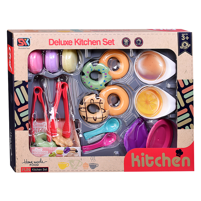 Набор посуды с десертом SK31A "Сладенький завтрак" в коробке