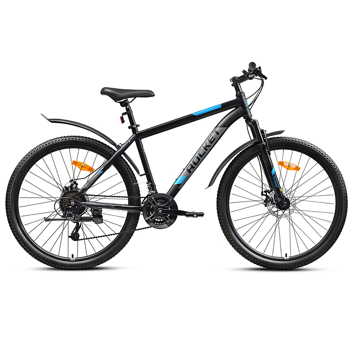 Велосипед 27,5" Rocket Crater 27.5, цвет черный, размер 18"