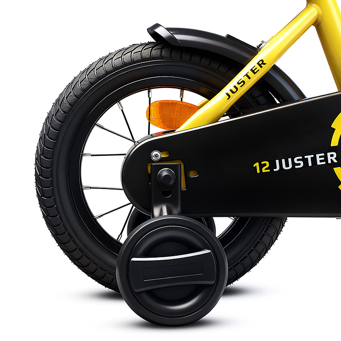 Велосипед 12" Rocket Juster, цвет желтый