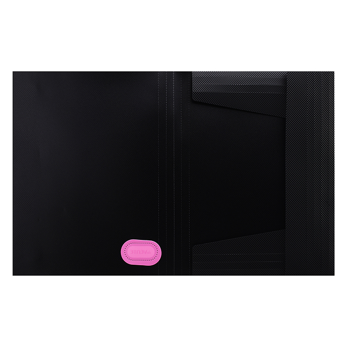 Папка с резинкой "MonoChrome" A4 (320x235 мм) 500 мкм, с рельефной фактурной поверхностью, 