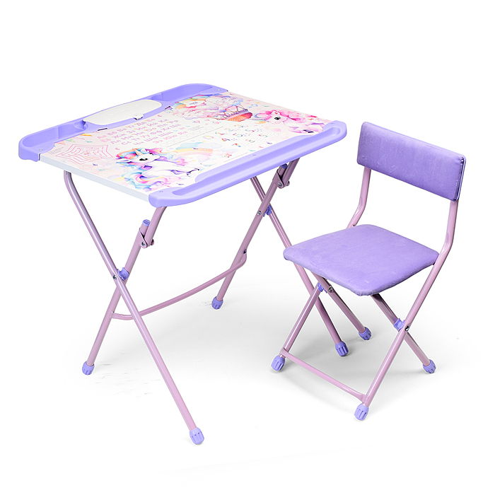 Комплект детской мебели "С единорогами"