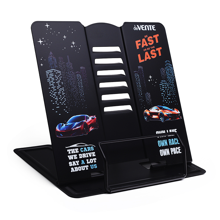 Подставка для учебников и книг "Fast Or Last" 20x19 см, металлическая окрашенная, вес 430 г