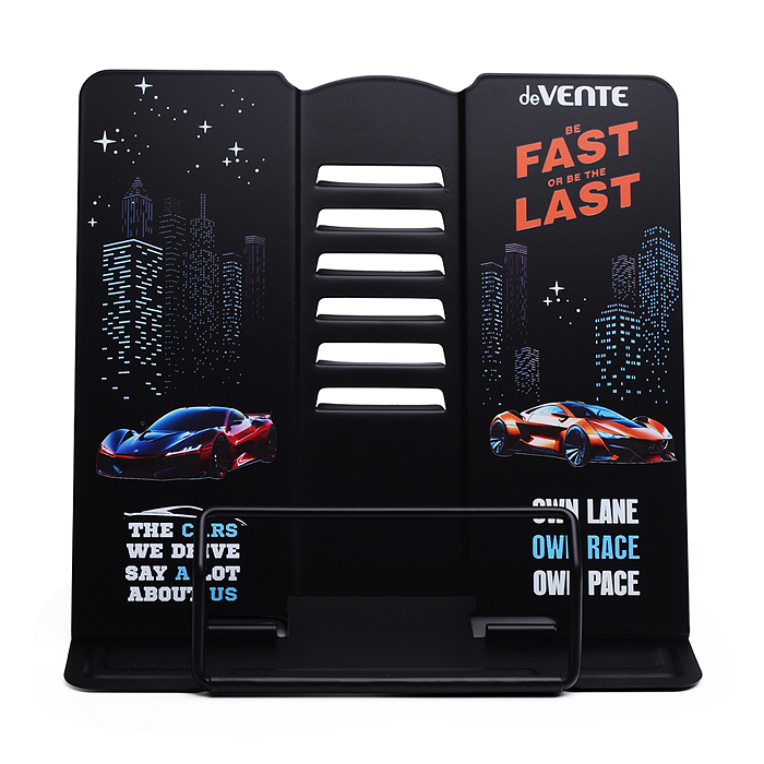Фото к товару Подставка для учебников и книг "Fast Or Last" 20x19 см, металлическая окрашенная, вес 430 г Подставка для учебников и книг "Fast Or Last" 20x19 см, металлическая окрашенная, вес 430 г