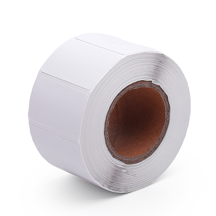 Термоэтикетка 43 ммx25 мм (1000 шт) ЭКО, без печати, Ø втулки 40 мм