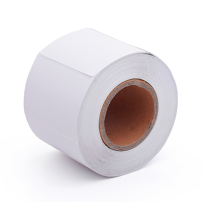 Термоэтикетка 58 ммx40 мм (700 шт) ЭКО, без печати, Ø втулки 40 мм