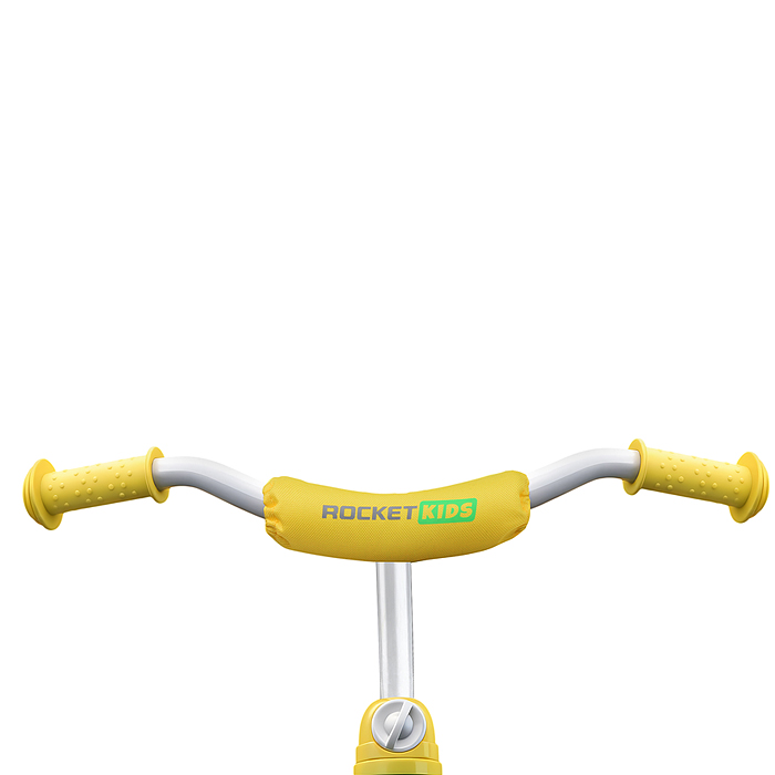 Велосипед трехколесный Rocket, колеса EVA 9"/7", цвет зеленый/желтый