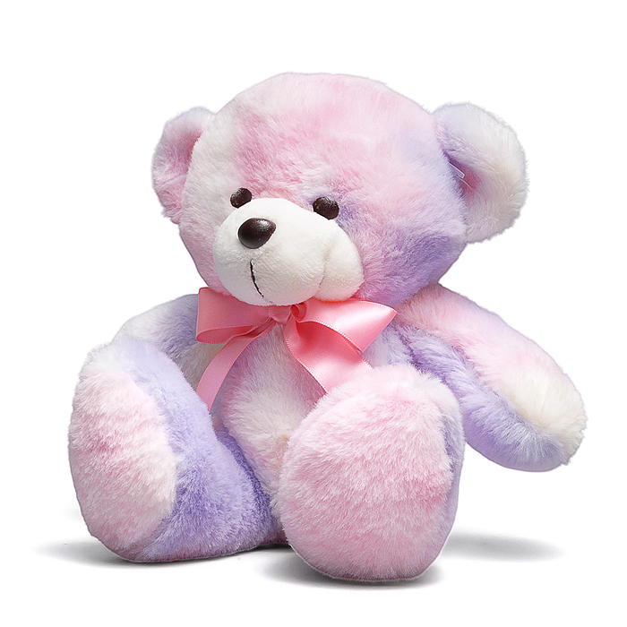 Мягкая игрушка M1710 "Медведь с бантиком" 19 см