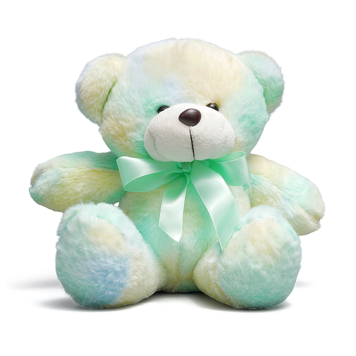 Мягкая игрушка M1710 "Медведь с бантиком" 19 см