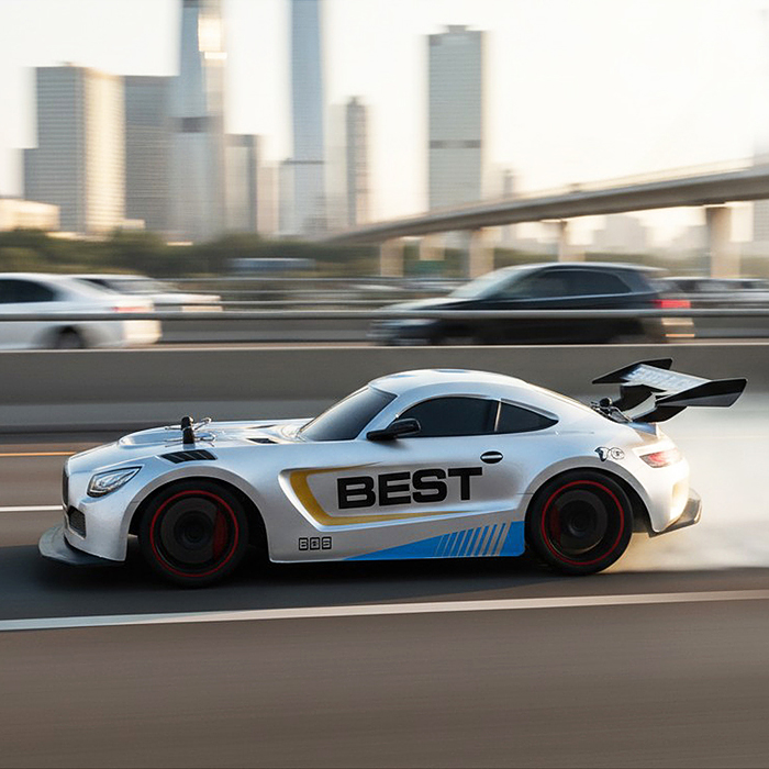 Машина KQX165-S14 "Футуро‑Драйв" р/у, 27 MHz. в коробке