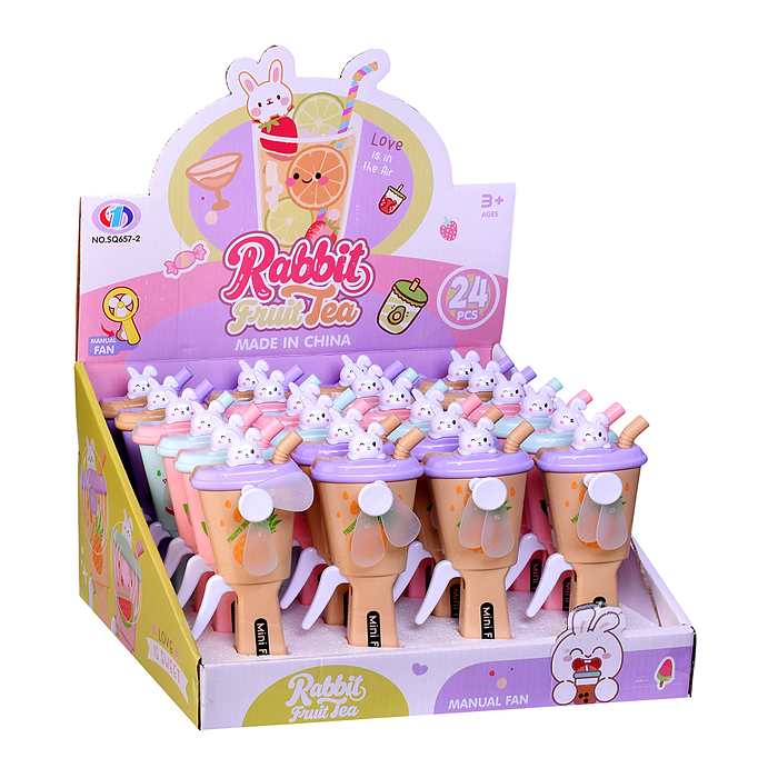 Ветерок SQ657-2 "Зайка в стаканчике" в коробке