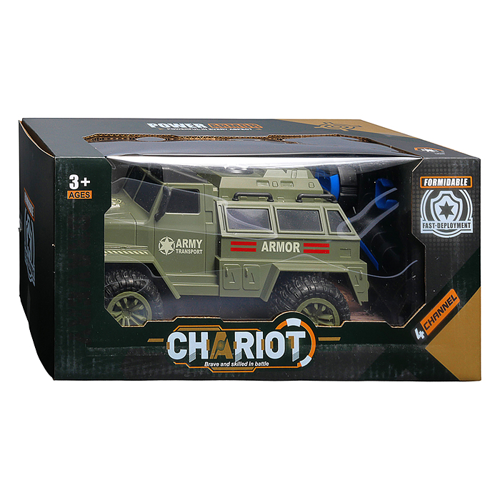 Машина 5A-88 "Джип" р/у, 27 MHz, в коробке