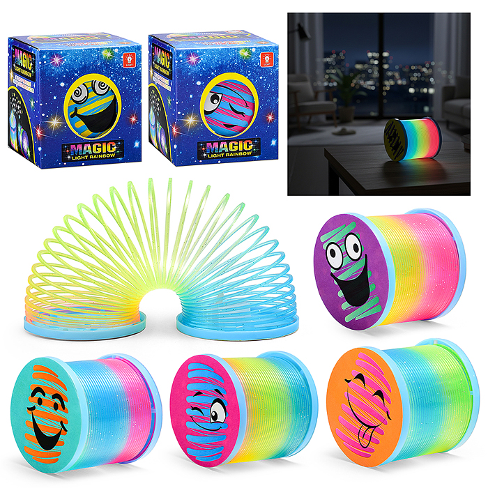 Игрушка-пружинка 6H-T8 "Смайл" Игрушка-пружинка 6H-T8 "Смайл"