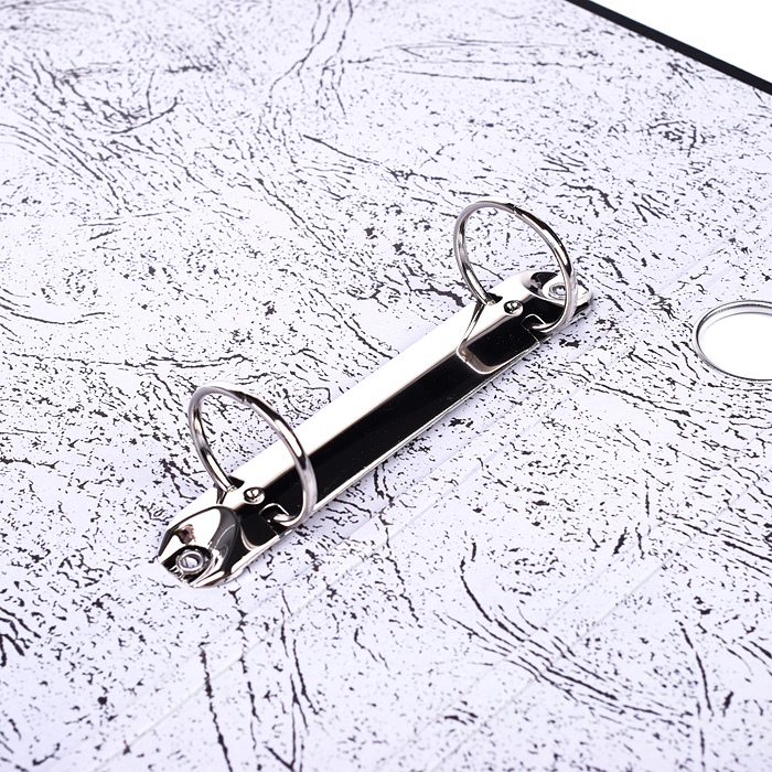 Папка на кольцах A4 2 кольца диаметром 35 мм PP черная