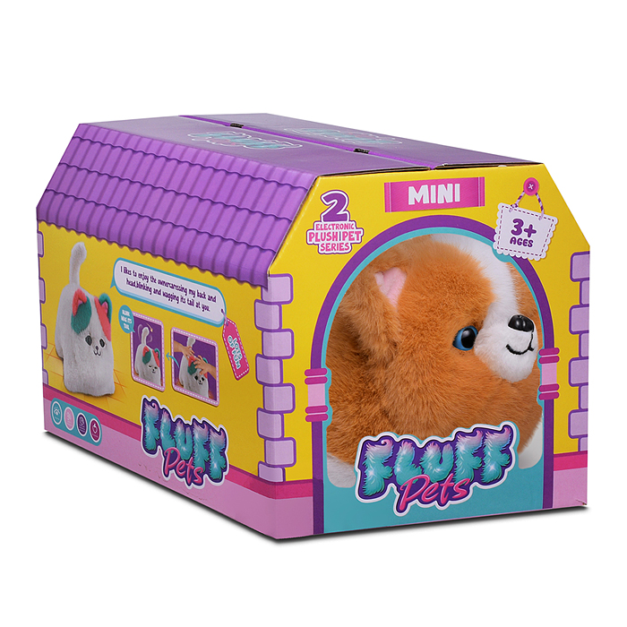 Собака 00-6820 "Пит" (глазки двигаются, запись, пьёт молоко, поёт) в коробке