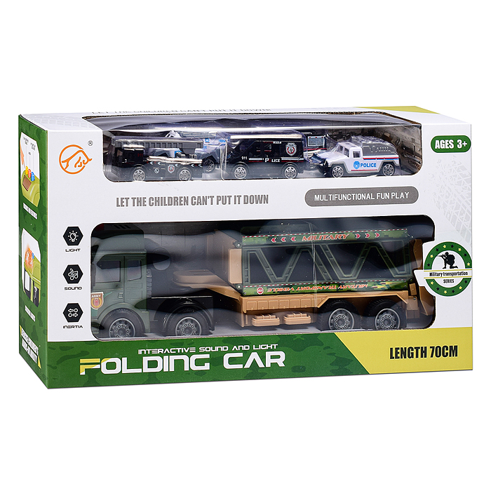 Машина 327-1 "Супер перевозчик" в коробке 