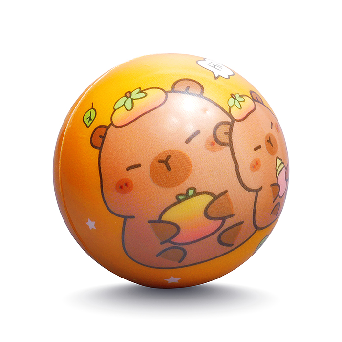 Мяч детский 00-7976 "Капибара" PU (7см) в коробке