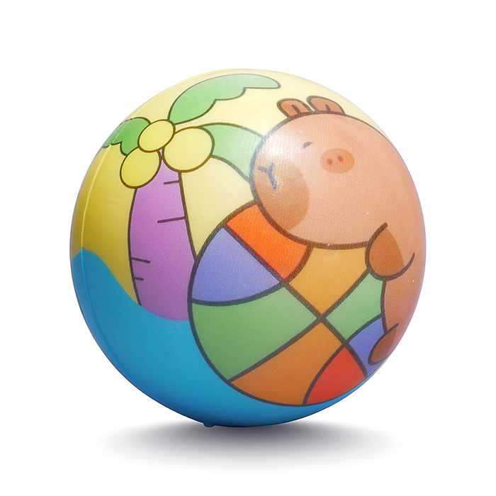 Мяч детский 00-7976 "Капибара" PU (7см) в коробке