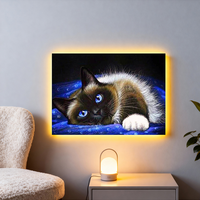 Мозаика алмазная MKA3020-135 "Изящность" (светится в темноте) 20*30см.