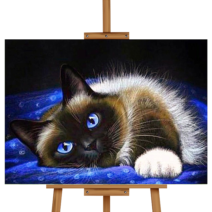 Мозаика алмазная MKA3020-135 "Изящность" (светится в темноте) 20*30см.