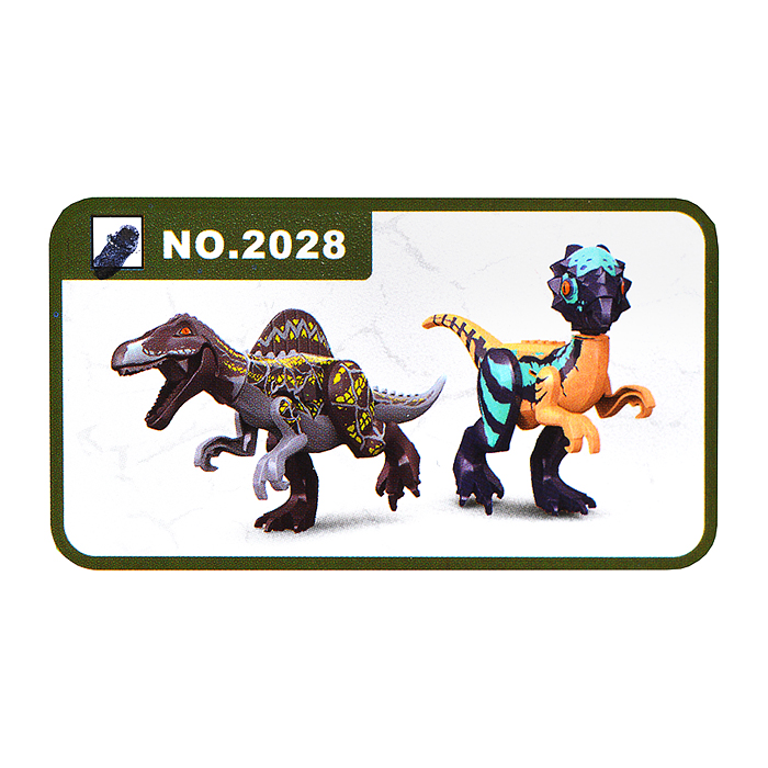 Динозавр 2028 на батарейках, в коробке