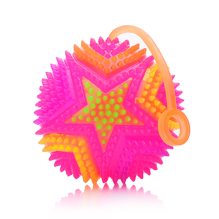 Игрушка-пищалка 00-3228 "Колючая Звезда" (7,5 см) в коробке