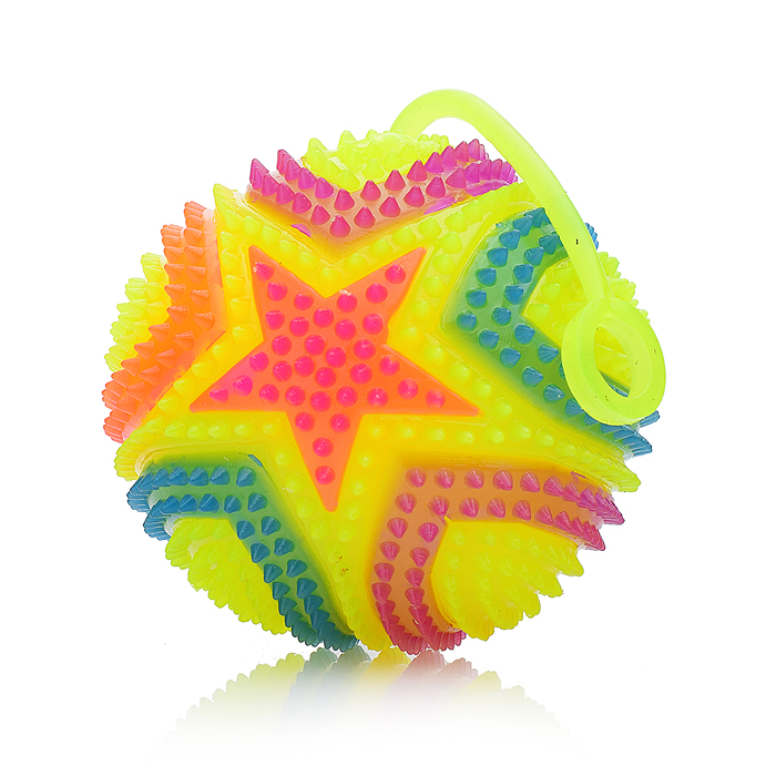 Игрушка-пищалка 00-3228 "Колючая Звезда" (7,5 см) в коробке