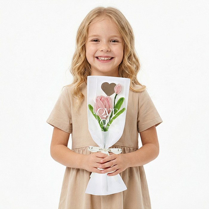 Набор творческая мастерская A73 "Розовый тюльпан" в коробке