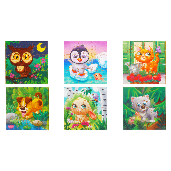 Фото к товару Пазлы 58 "Far far land" (6 пазлов) Пазлы 58 "Far far land" (6 пазлов)