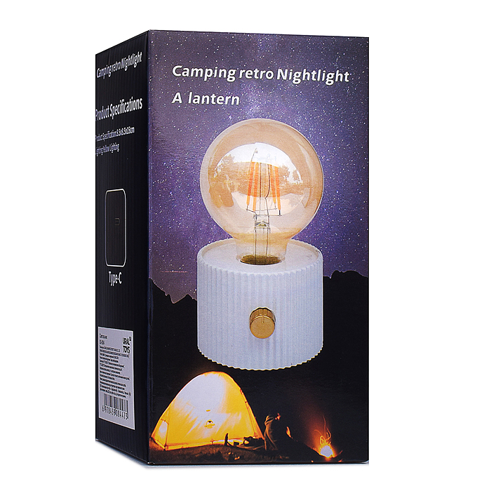 Светильник 00-8064 "Лампочка" (цвет белый) в коробке