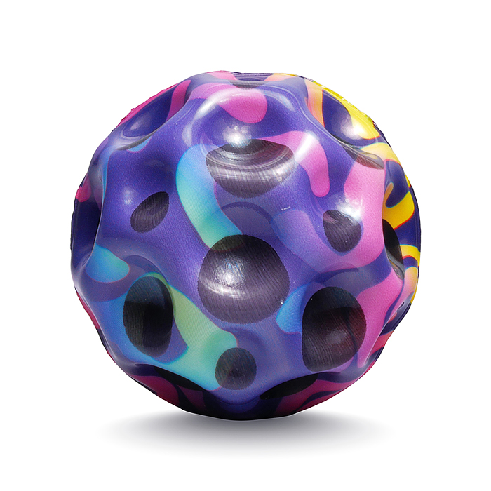 Мяч детский 00-7966 "Цветовой взрыв" PU (7см) в коробке