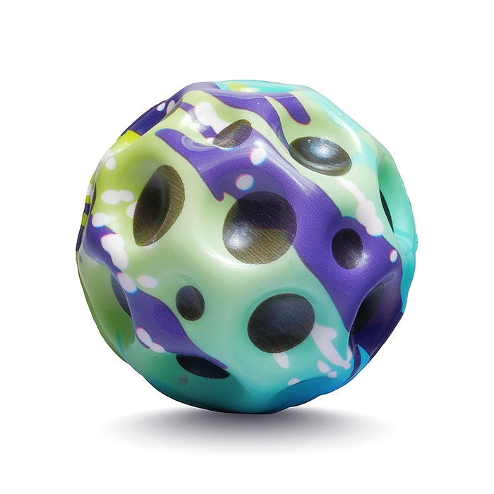 Мяч детский 00-7966 "Цветовой взрыв" PU (7см) в коробке