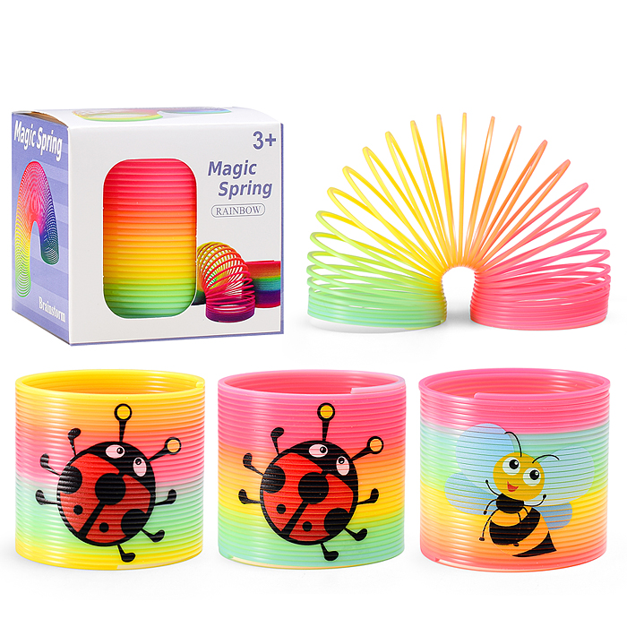 Игрушка-пружинка SM76-U7T "Насекомые" Игрушка-пружинка SM76-U7T "Насекомые"