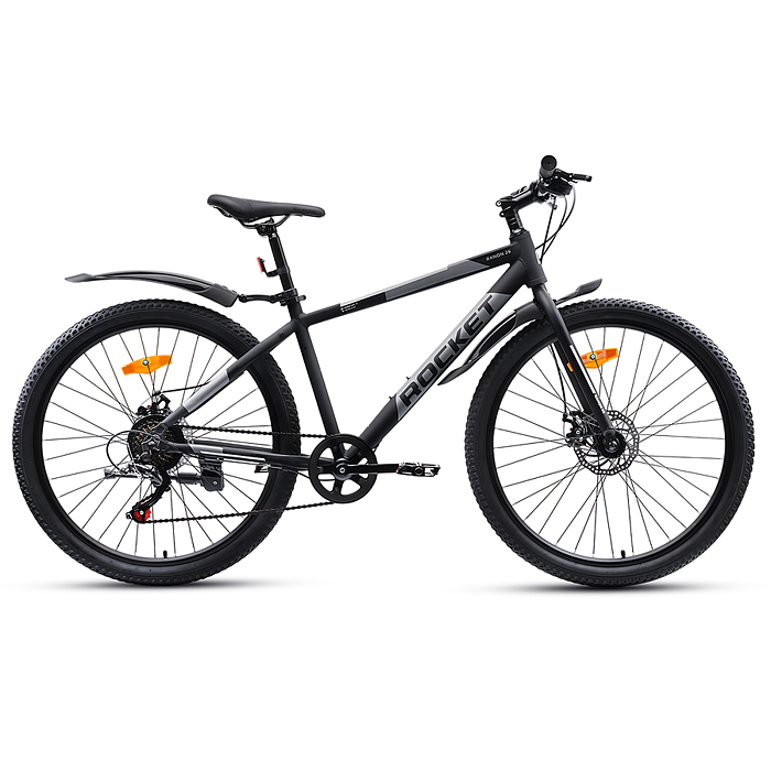 Велосипед 26" Rocket Ranon 26, цвет черный, размер 16"